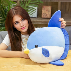 Sunfish Plush Toy Soft Stuffed Fish Tropical Ocean Series
