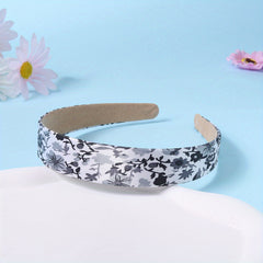 Floral Headband Wide Brim Plum Blossom Head Hoop Hair Accessories