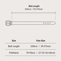Golden Love Buckle Belt for Women, Heart Belts for Jeans