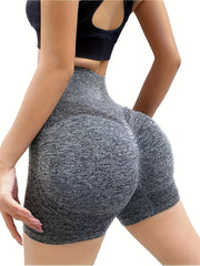 4 Pack Seamless High Waist Biker Shorts Butt Lifting Leggings