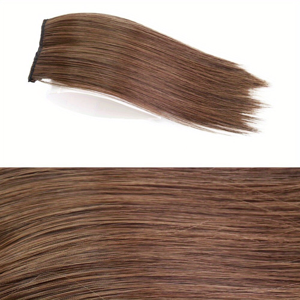 Invisible Clip In Hair Pad Straight Hair Extensions