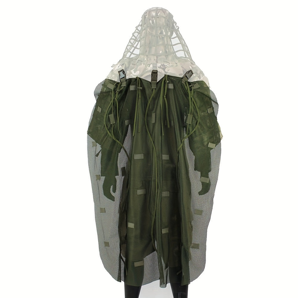 Nylon Mesh Bionic Cloak Ghillie Suit for Airsoft Photography