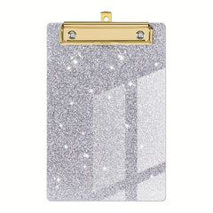 Glitter Acrylic Clipboard Student Supplies