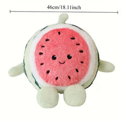Round Watermelon Doll Soft and Comfortable Home Decoration