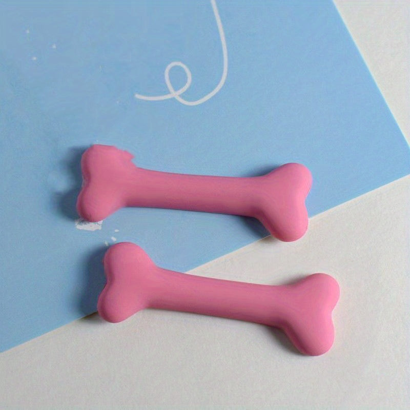 2pcs Bone Shape Hair Clip Y2K Hair Accessories Side Clip
