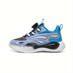 Boy's Block Basketball Shoes, Comfy Breathable Sneakers