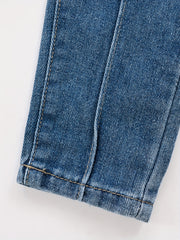 Boys Denim Long Pants with Pocket for Spring/Autumn