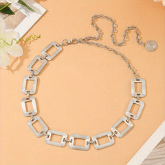 Vintage Metal Waistband Chain Belt for Women