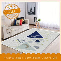 Christmas Reindeer Pattern Corridor Carpet