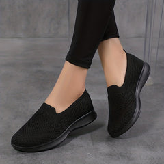 Women's Breathable Slip On Walking Shoes Casual Sneakers