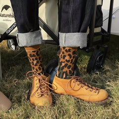 Animal Pattern Crew Socks for Men and Women