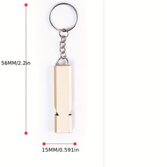 Emergency Survival Whistle On Keychain/Lanyard