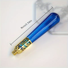 Wax Seal Stamp Handle Metal & Resin Material Fire Lacquer Brass Accessories