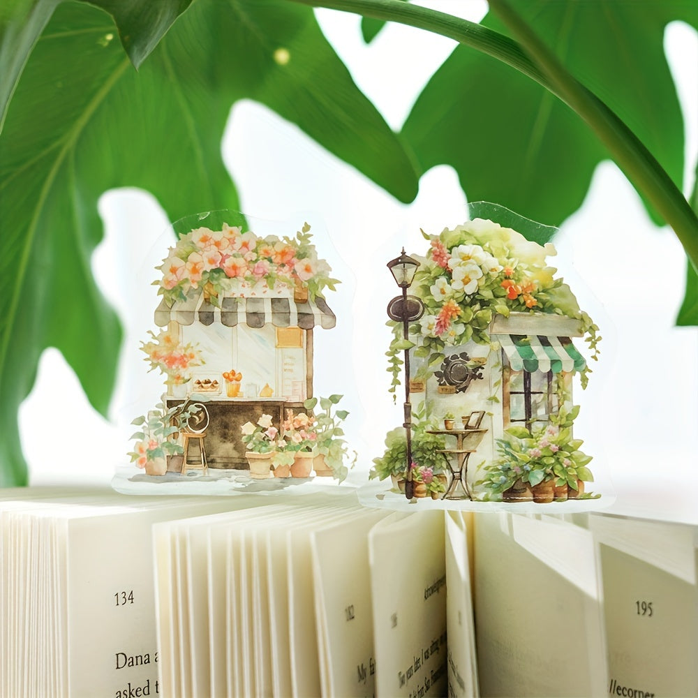 30pcs Coffee Collage Story Series Journal Sticker Pack Retro Afternoon Tea