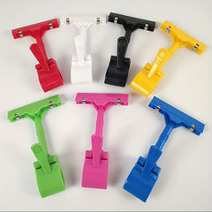 10pcs Supermarket Shelf Label Clips - Retail Store Display Rack