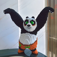 Giant Panda Building Blocks 3D Puzzle DIY Toy for Adults
