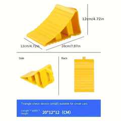 4pcs Wheel Chocks for RV Camper Trailer Truck Car ATV