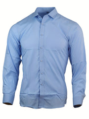 Men's Wrinkle-Resistant Lapel Shirt
