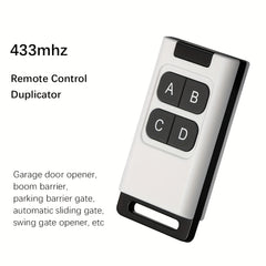 433MHz Remote Duplicator Garage Door 4 Buttons Copy Cloning