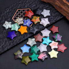 10pcs Star Crystal Stone Bulk Mini Crystal Stone Assorted Star Crystal Bag