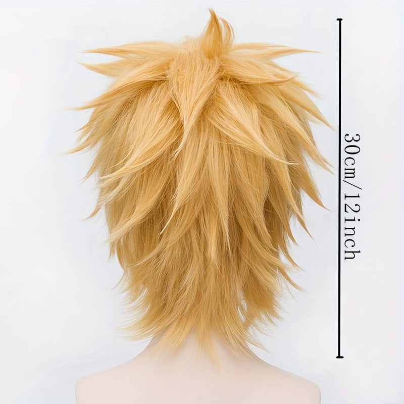 Short Anime Cosplay Wig for Men