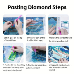 DIY 5D Diamond Painting Kit 11.8x11.8in - ASMR Educational Toy