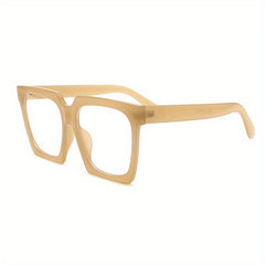 Clear Lens Glasses Square Frame Anti Light Eyeglasses