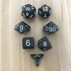 7 Pack Double Sided Dice Set for RPG & Entertainment Games