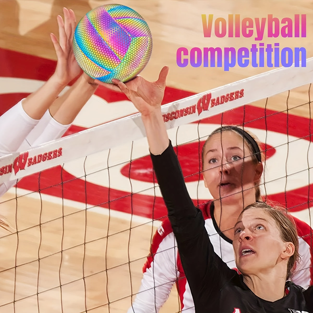 Reflective Volleyball Suitable for Training and Competition