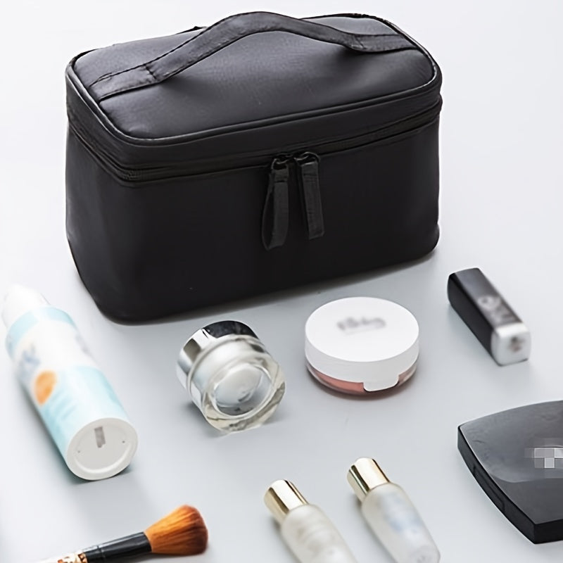 Waterproof Travel Cosmetic Bag Makeup Brush Storage Bag Portable Zipper Toiletry