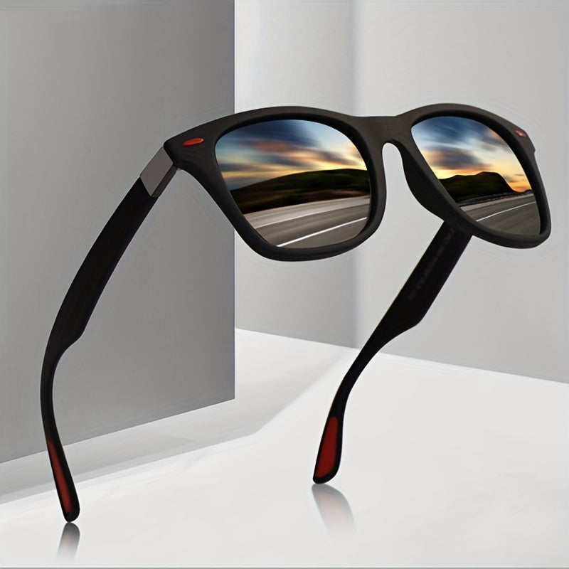 Square Driving Sunglasses UV400 Lens Men Women Travel Glasses