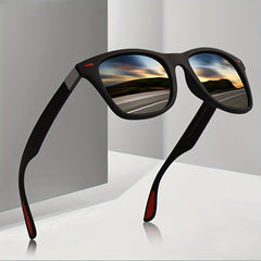 Square Driving Sunglasses UV400 Lens Men Women Travel Glasses