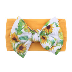 Baby Bow Hair Ties Soft Nylon Hair Accessories