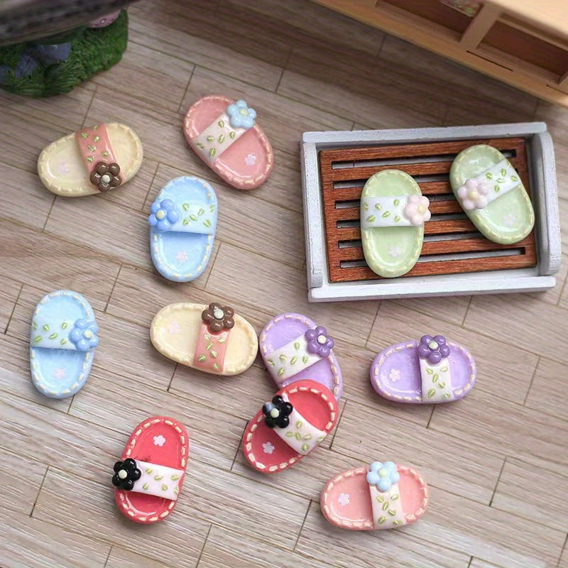 Mini Simulation Slippers DIY Accessories