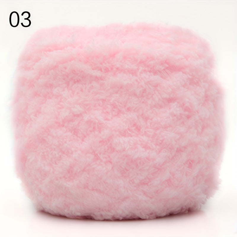 Coral Velvet Wool Thread Towel DIY Material 100 Acrylic 95g 3mm