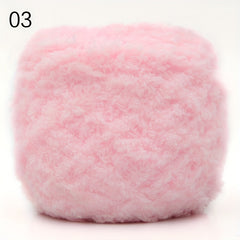 Coral Velvet Wool Thread Towel DIY Material 100 Acrylic 95g 3mm