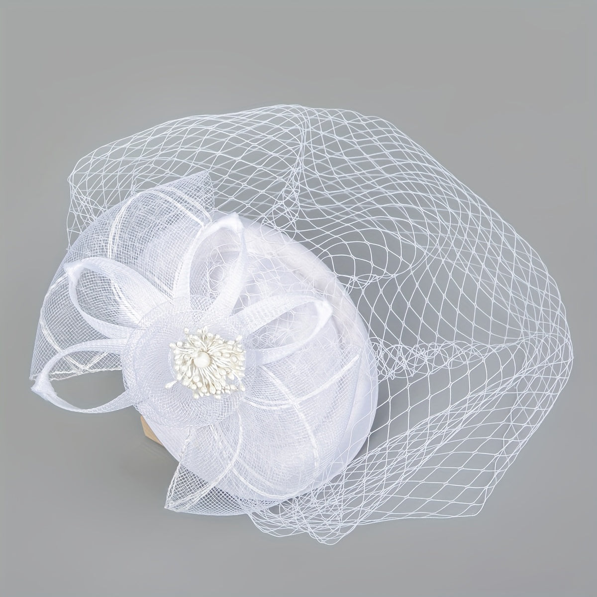 Women Flower Hair Clip Birthday Horce Racing Wedding Hat Derbyhat Church