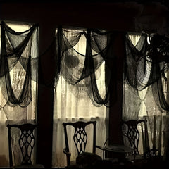 Halloween Scary Fabric Decoration - Haunted House Outdoor Party 30in 72in