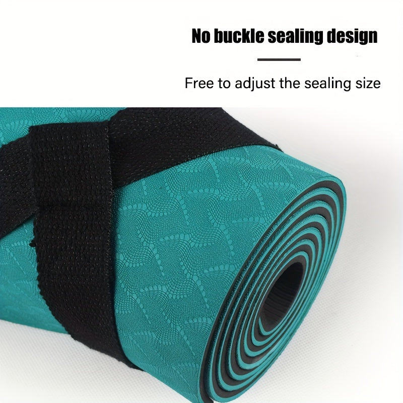 Adjustable Yoga Mat Storage Strap Lightweight Fitness Mat Carrying Rope
