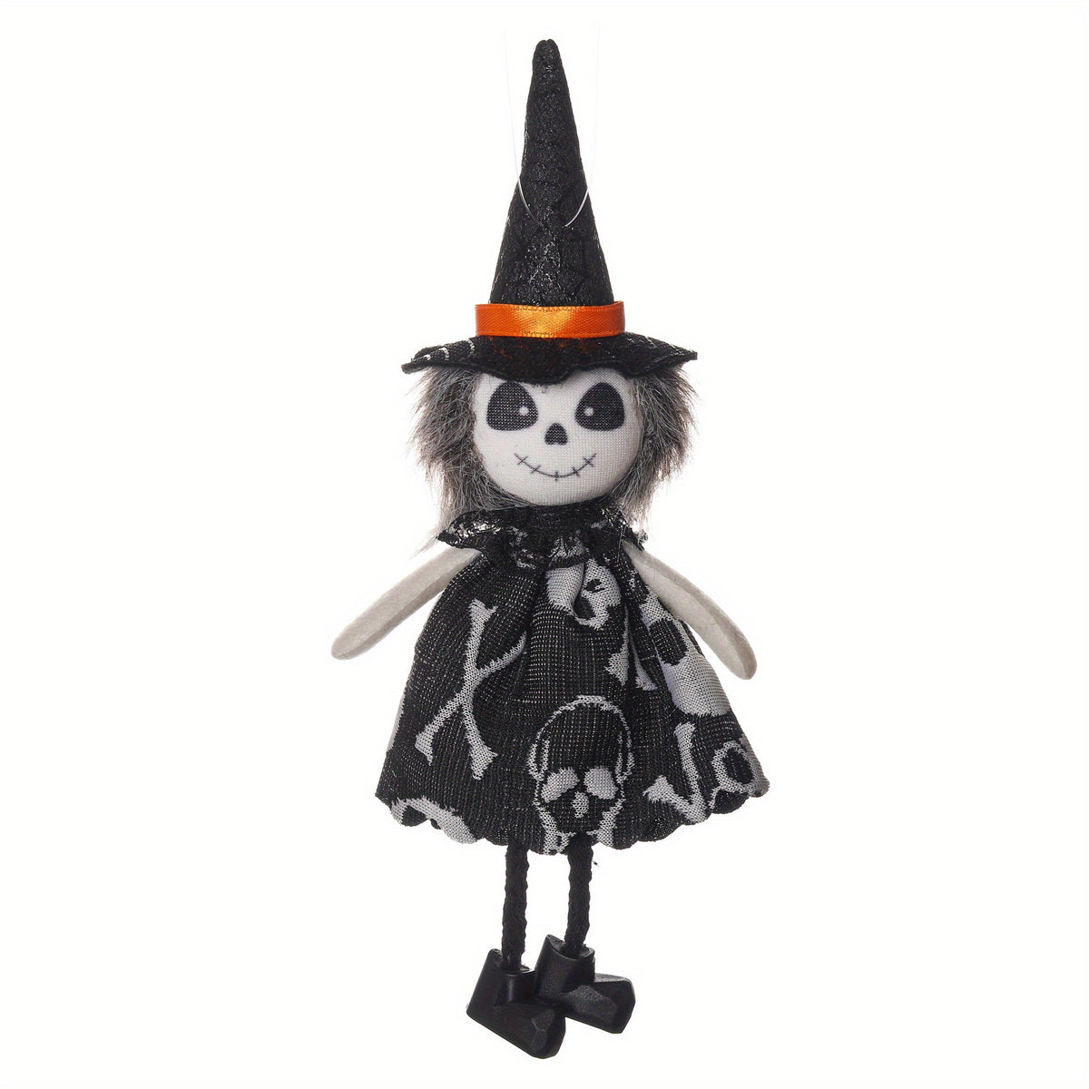 Cartoon Pumpkin Witch Pendant Halloween Party Props