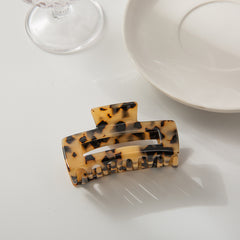 Square Geometric Hair Claw Clip Non Slip Strong Hold Grip Hair Jaw Clip