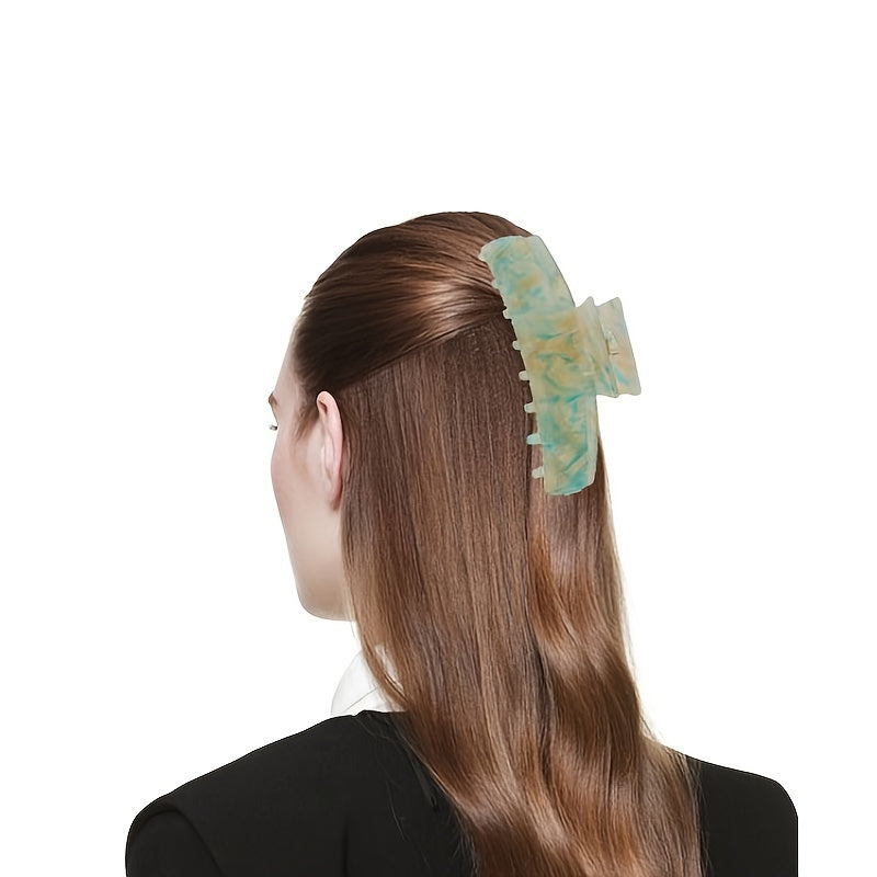 Acetate Acrylic Hair Claw Clip Retro Strong Hold Hair Jaw Clip
