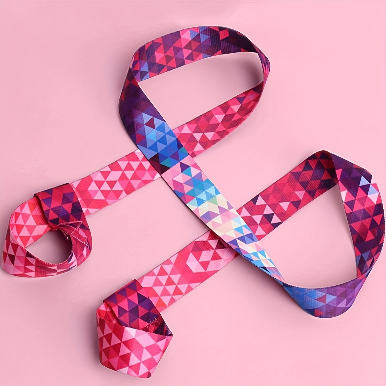 Nylon Yoga Mat Storage Bag & Stretching Strap