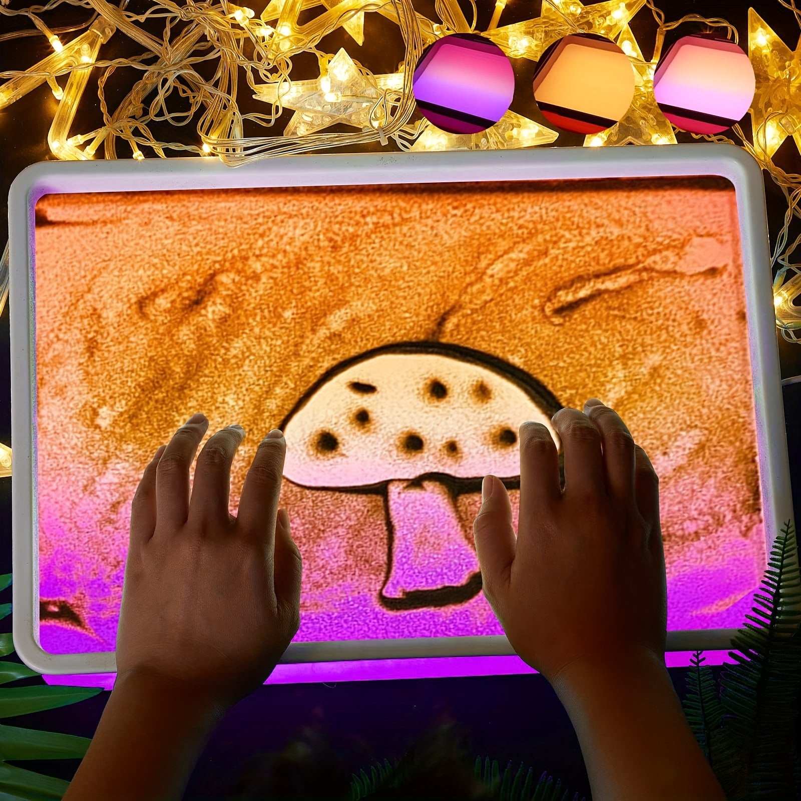 DIY Sand Painting Light Table Kit USB Powered No Batteries Needed
