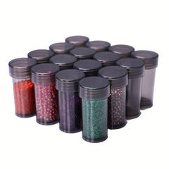 60 Bottles Diamond Painting Tool Storage Container with Carry Case