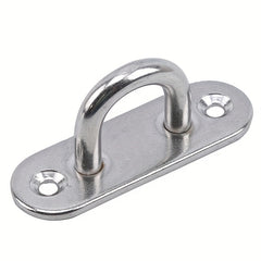 Heavy Duty Stainless Steel Pad Eye for Yoga Hammock Swing