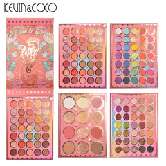 117 Eyeshadow Palette Pearly & Matte Bright Earth Rotating Four-layer