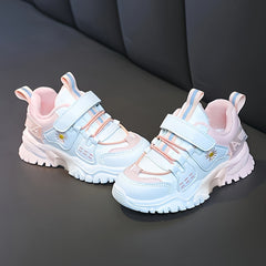 Chunky Plush Lined Shoes for Girls Non Slip Thermal Winter Footwear