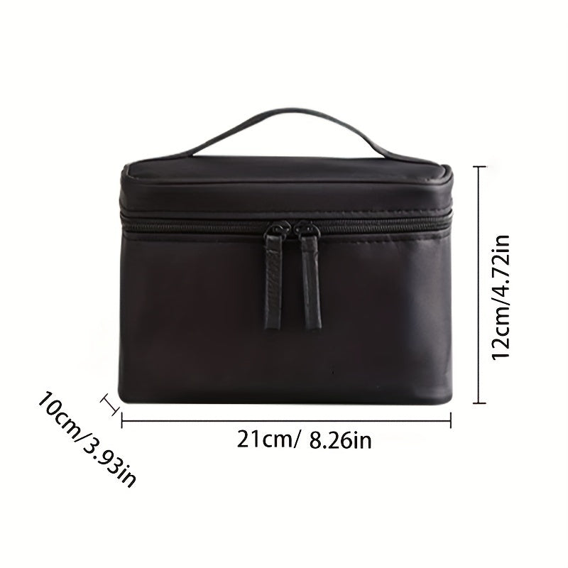 Waterproof Travel Cosmetic Bag Makeup Brush Storage Bag Portable Zipper Toiletry
