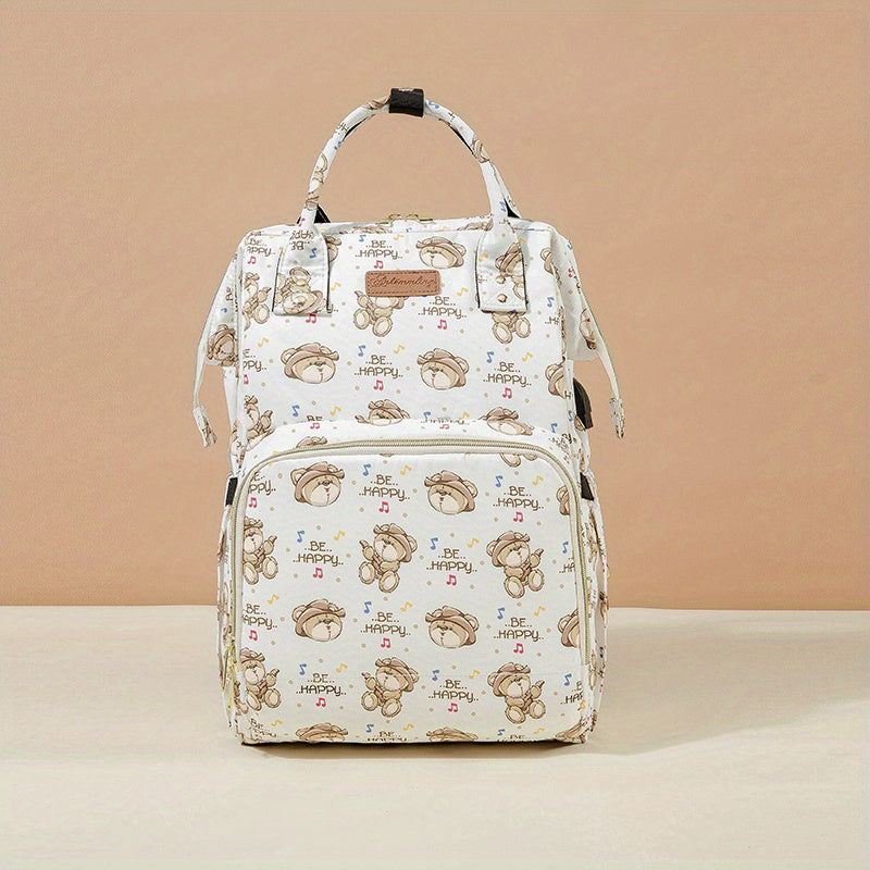 Ankommling Large Capacity Backpack Mommy Bag Waterproof Diaper Bag